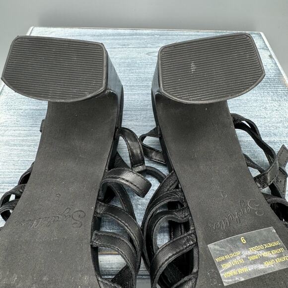 NEW Seychelles Women’s Charter Sandals Black Size 9 - Picture 9 of 10